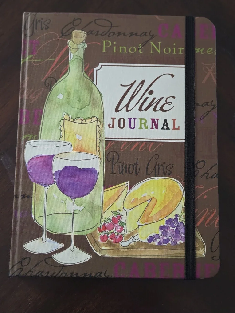 Wine Journal Hard Cover NWOT